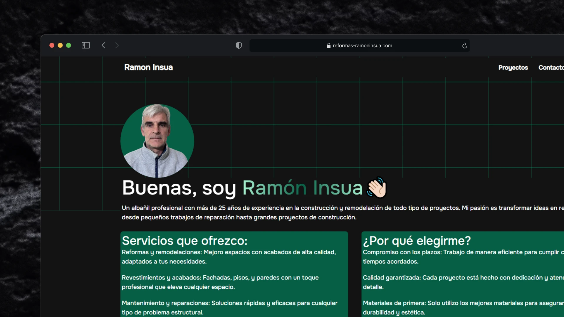 Portfolio Pablo Insua - Web Developer